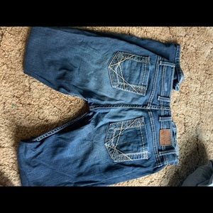 Dark wash bootcut BKE jeans